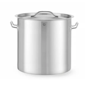 Hendi Kochtopf - mit Deckel, Budget Line, 25 L, ø 345 x (H) 350 mm