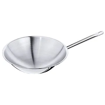 Contacto Wok Edelstahl, mehrschichtig, rund, 5 l