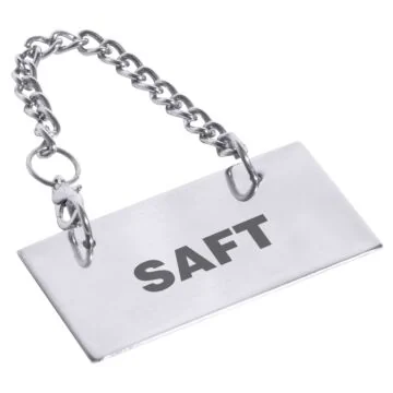 Contacto Schild für Kannen, Saft