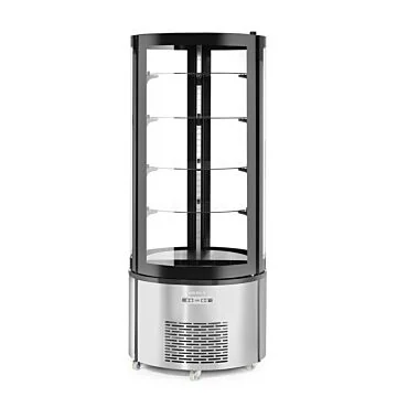 Hendi Kuchenvitrine, rund 360 L 2 / 6 ˚C, 230 V / 0,46 kW, R290, ø 680 x (H) 1750 mm