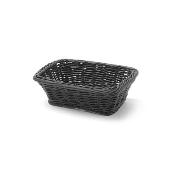 Hendi Brotkorb, Schwarz, 190 x 130 x (H) 60 mm