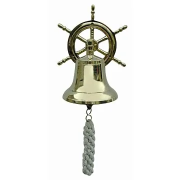 SeaClub Glocke mit Steuerradwandhalterung