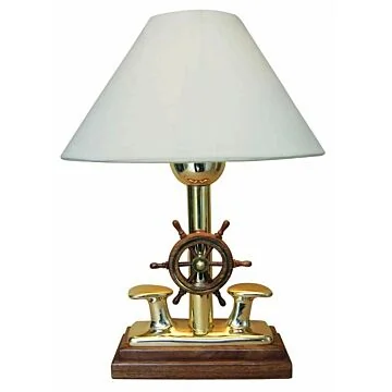 SeaClub Lampe-Poller mit Steuerrad