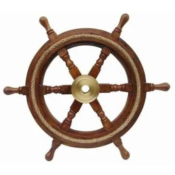 SeaClub Steuerrad mit Tau 30 cm