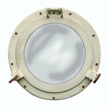 SeaClub Bullaugenspiegel Aluminium 28,5 cm