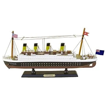 SeaClub Schiffsmodell - Titanic Höhe 16 cm