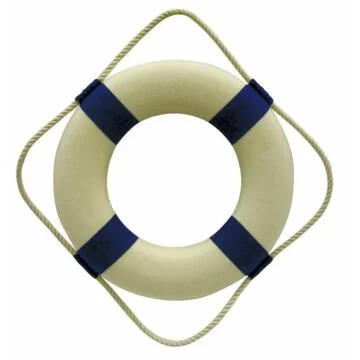 SeaClub Rettungsring blau/weiß 30 cm