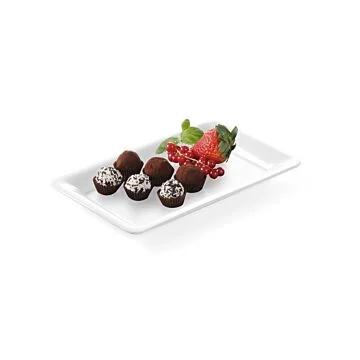 Hendi Gastronorm-Platte mit schmalem Rand, GN 1/4, GN 1/4, 265 x 152 x (H) 20 mm