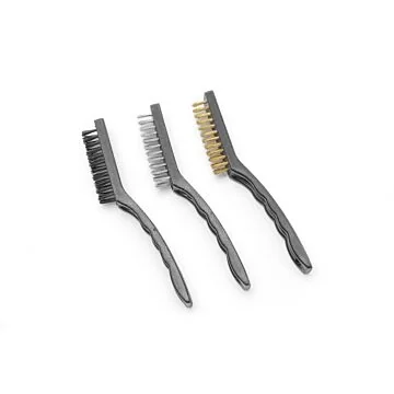 Hendi Drahtbürsten-Set, schmal - 3 Stk, (L) 230 mm