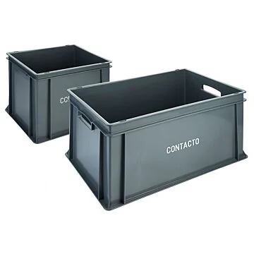 Contacto Stapel-Transportkasten, flach