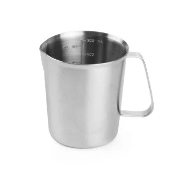 Hendi Messbecher, Edelstahl, 0,5 L, ø 90 x (H) 105 mm