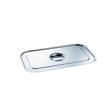 B.PRO Gastronorm Deckel mit Griffmulde für GN mit Bügelgriff Edelstahl-GN 1/1 
