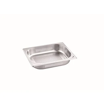 B.PRO Gastronorm-Kocheinsatz 3,5 Liter Edelstahl Gelocht GN 1/2-60 mm