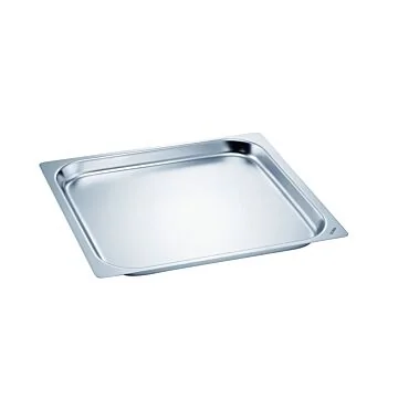 B.PRO Gastronorm Blech 2,3 Liter Edelstahl verstärkte Ausführung-GN 1/2 (325 x 265 mm) - 40 mm
