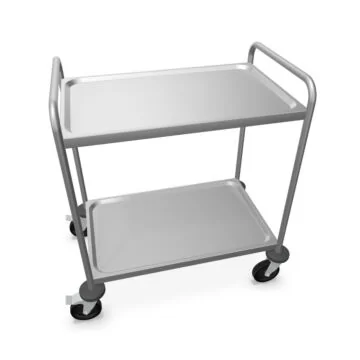 B.PRO Servierwagen SW 8x5-2 mit stahlverzinkten Rollen