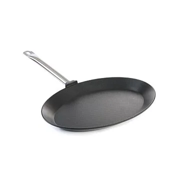 Hendi Fischpfanne - oval Titanium Professional, 400 x 275 x (H) 35 mm