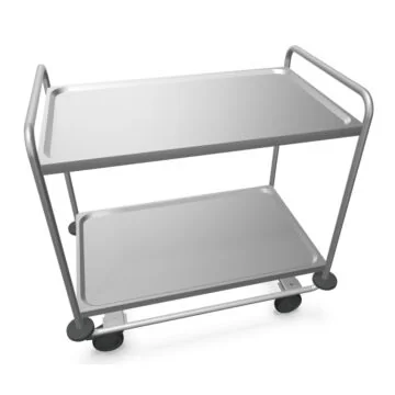 B.PRO Servierwagen SW 10x6-2 mit Kunststoffrollen