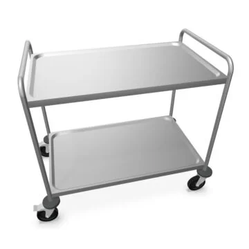 B.PRO Servierwagen SW 10x6-2 BASIC mit stahlverzinkten Rollen