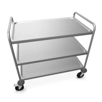 B.PRO Servierwagen SW 10x6-3 BASIC mit stahlverzinkten Rollen