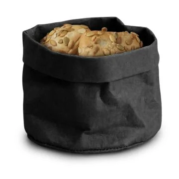 Hendi Brottaschen aus Papier, Schwarz, 170 x 170 x (H) 150 mm