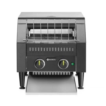 Hendi Durchlauf-Toaster, doppelt, Schwarz, 230 V / 2,24 kW, 418 x 368 x (H) 387 mm