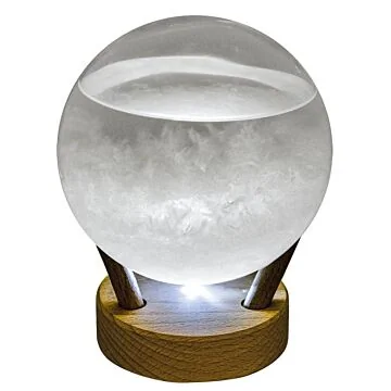 SeaClub Sturmglas in Kugeform LED 15 cm