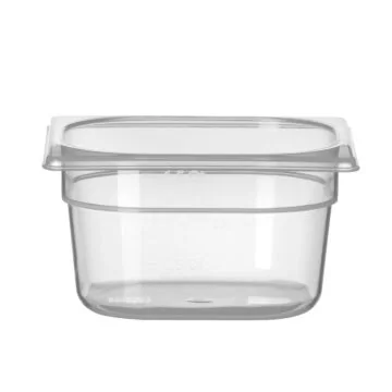 Hendi Gastronorm Behälter 1/6, GN 1/6, 1,6 L, Transparent, 176 x 162 x (H) 100 mm
