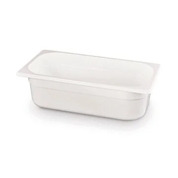 Hendi Gastronorm Behälter 1/3, GN 1/3, 4 L, Weiß, 325 x 176 x (H) 100 mm