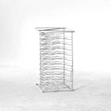 RATIONAL Tellerhordengestellwagen für Typ 10-1/1, für 26 Teller bis 31 cm Ø (Einfahrschiene verwenden)
