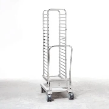 RATIONAL Hordengestellwagen Typ 20-1/1, 20x1/1GN, 63 mm Schienenabstand, Gefängnisausführung, Musterbild
