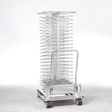RATIONAL Tellerhordengestellwagen für Typ 20-2/1, für 120 Teller bis 31 cm Ø, Musterbild