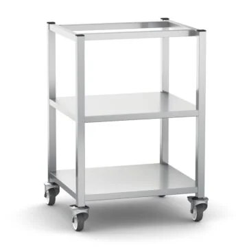 RATIONAL Untergestell UG I für Typ XS 6-2/3 allseitig offen, Höhe 931 mm fahrbar