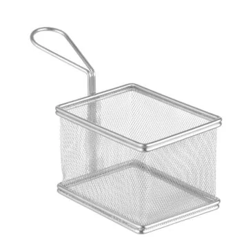 Hendi Miniatur Snack Frittierkörbe, 125 x 100 x (H) 85 mm
