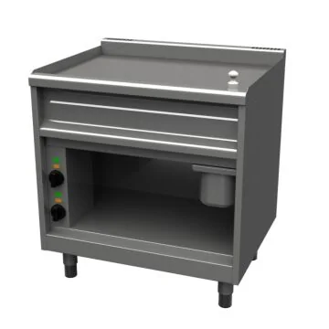 EKU Thermik 650 Duplex-Grillplatte Elektro GRE-80-D