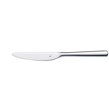 WMF Besteck Base Vorspeisen-/Dessertmesser aus poliertem Cromargan Edelstahl mit geradlinigem Design