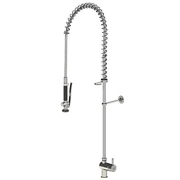 Echtermann CLASSIC CLEAN Einhebel-Standbatterie 1/2 Zoll, Schlauchlänge 1000mm