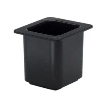 GastroNorm-Behälter GN 1/6 ColdFest 1,4 Liter von Cambro schwarz schwarz