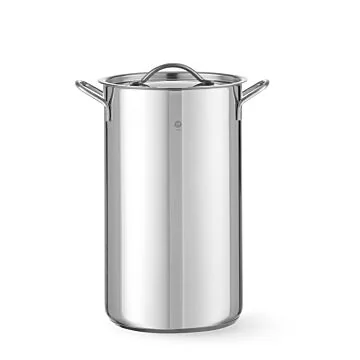 Hendi Spargel- und Nudelpfanne XL, 5,5 L, ø 162 x (H) 280 mm