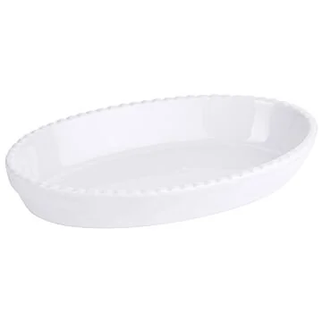 Contacto Auflaufform aus Porzellan, 24 cm