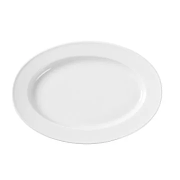 Hendi Platte Serie Delta, oval, 340 x 240 mm