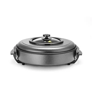 Hendi Partypfanne, Innentopf 400 x 50 mm, 230 V / 1,4 kW, ø 500 x (H) 190 mm
