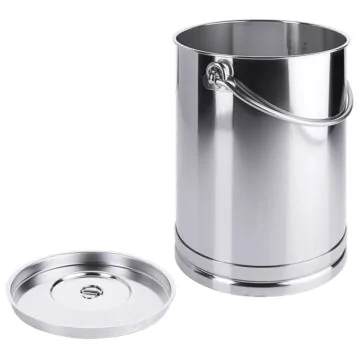 Contacto Eimer, mit Bodenreifen, 10 l