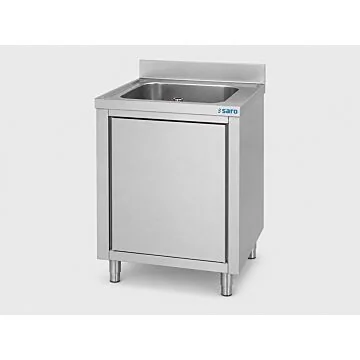SARO Spülschrank mit Tür 700x700x850mm