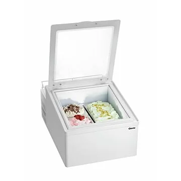 Bartscher Eisvitrine 2 x 5 L-F