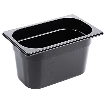 Contacto GN Polycarbonat, schwarz 3,72 l