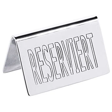 Contacto Tischschild, RESERVIERT