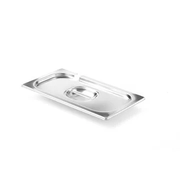 Hendi Gastronorm-Deckel mit Löffelaussparung, Profi Line, GN 1/3, 325 x 176 mm