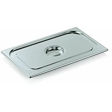 WAS 6 Stk. GN 75 Eco Deckel 1/1 Chromnickelstahl