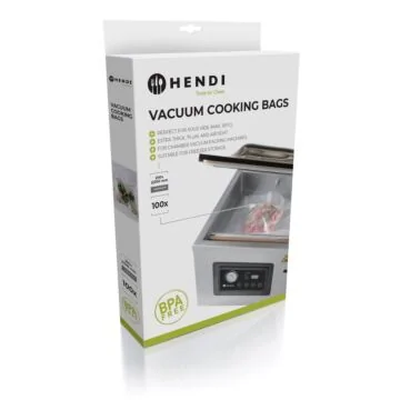Hendi Vakuum-Kochbeutel für Sous-Vide-Küche, 100 Stk, 200 x 300 mm