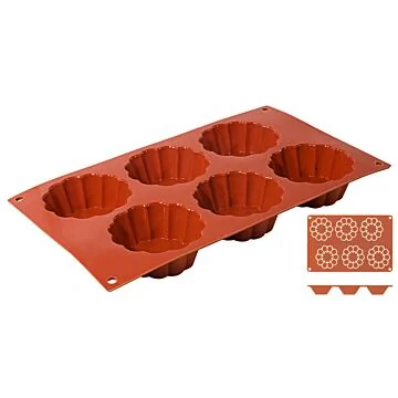 Contacto Silikon-Backmatte, Briochette, klein